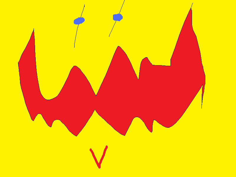 Title : "Clown" - If you take a detailed look at this picture then you might notice that this clown has two faces! O_O