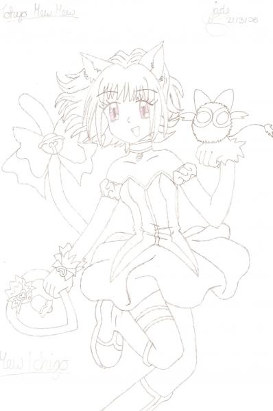 Tokyo Mew Mew Fanart. This is Mew Ichigo or for the Mew Mew Power watchers: Zoey