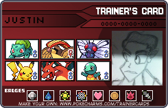 Trainer Card for Kanto