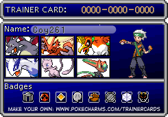 trainer card has my true diamond pokemon