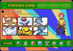 Trainer card:
Wi-fi code:---------------------