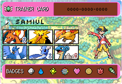 trainer card