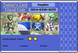 Trainer Card