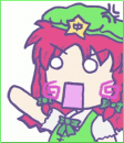 Twelth avy - Featuring Hong Meirin from Touhou 6 - Embodiment of Scarlet Devil. Done in the style of Vocaloid's Hachune Miku.