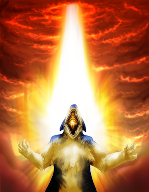 Typhlosion  s Eruption by Delthero