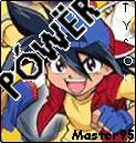 Tyson from Beyblade V-Force...if you see carefully you can see there Tyson is written and Master95 also, It's one of my Fav.