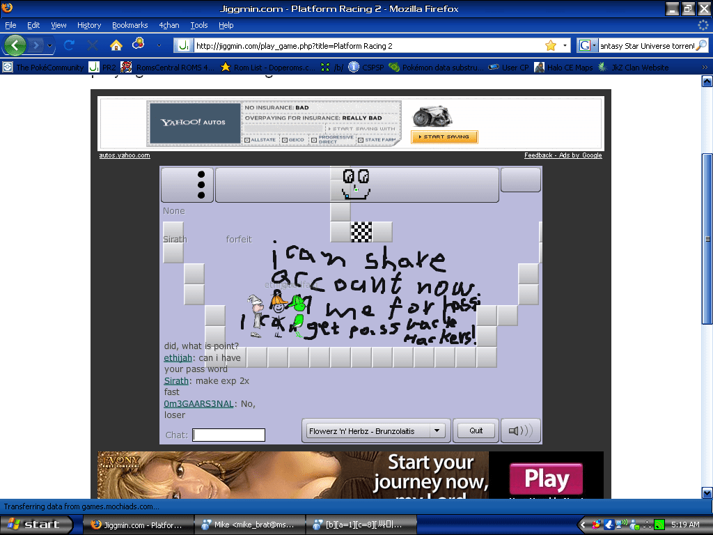 Ugh, I hate password scammers.
What losers. XD