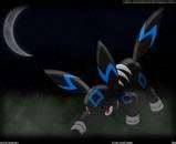Umbreon at night