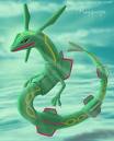 underwater rayquza