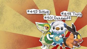 unova starters wallpaper