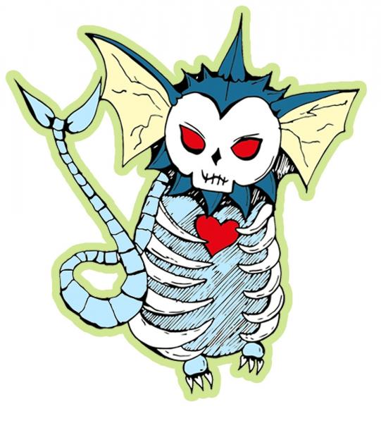 Vaporeon punk art
