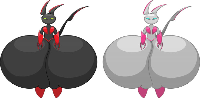 Virla (Virchu's bad evolution)
"The massive Virlas are considered to be the demons of the underground. Being equipped with immensely heavy hips, sharp