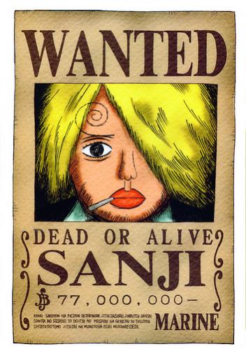 Wanted Sanji