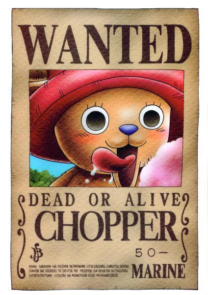 Wanted Tony Tony Chopper