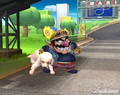Wario has a dog