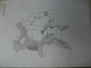 Wartortle Battle Stance (signed)
