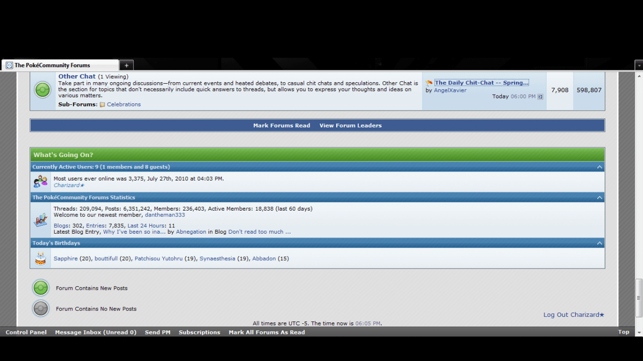 Weird, I'm the only one online :o
