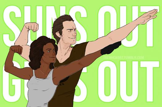 Welcome to the gun show.