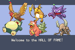 Welcome to the Hall Of Fame!