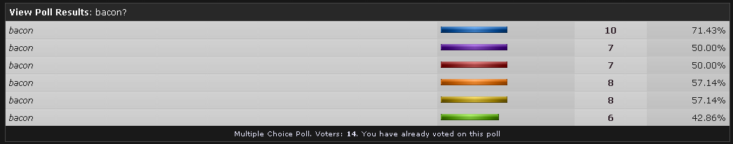 Well, at least we were given a choice. :P