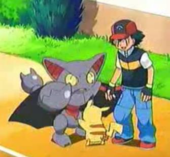 What the fack are YOU doing? And WHY is Satoshi smiling at you? He should be smiling at MEEEE!!!