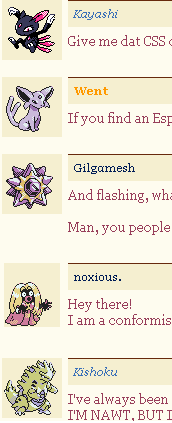 When they all used crysal sprites.