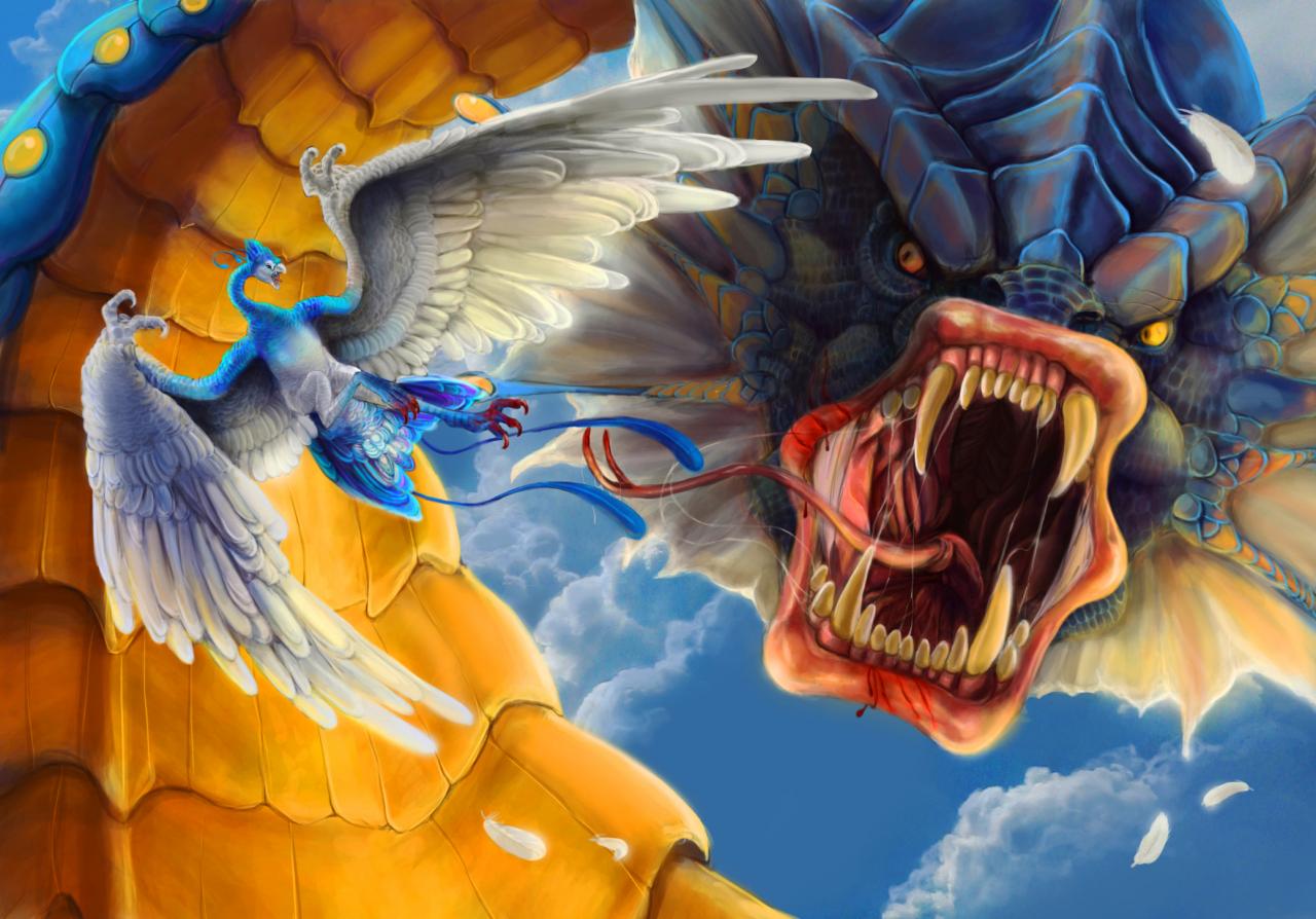 While  we're talking Pokemon realism, here's two more Pokemon that you probably shouldn't f with. Yes, Altaria. (you probably had a healthy respect fo