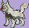 White Mightyena