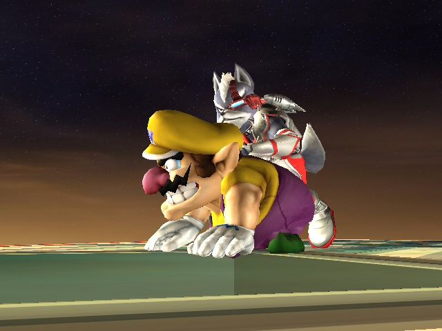 Wolf - Wario sit still!