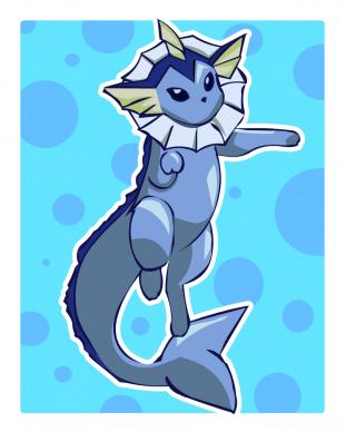 Wooo vaporeon kicks ass!