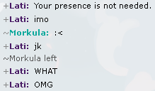 wow lati's literally being SO RUDE right now