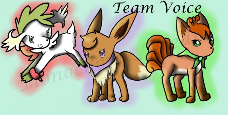 Wow, this looks like something you'd see for Warriors: The 
Power of Three or something XD But yeah, this is my team from Pokemon Mystery Dungeon Expl