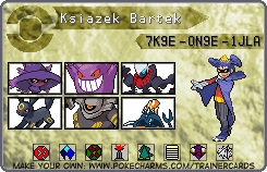 Xaroma Pokemon's Ligue master (and my pokemon's)(Ksiazek Bartek = Ksiazek Bartlomiej)