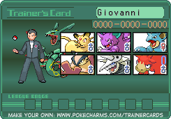 Yeah, who knew he would go for Hoenn as well.