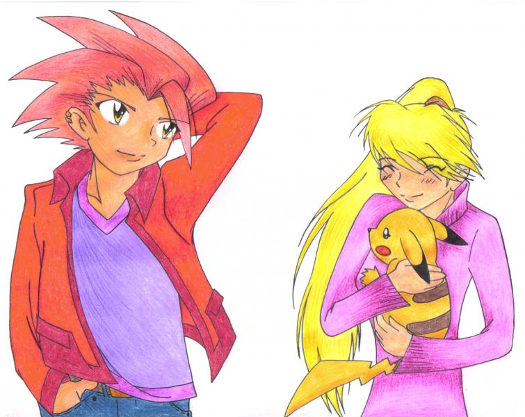 Yellow and Lance as a couple.^^ Grantedshipping FTW