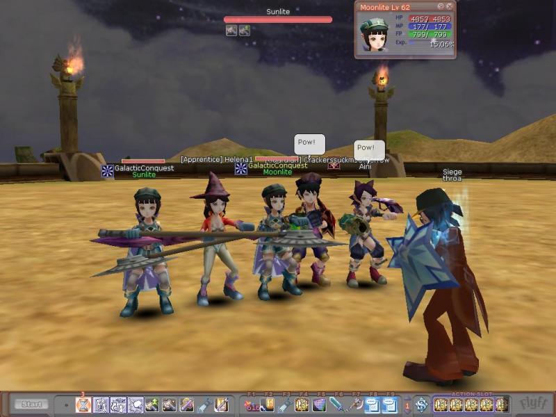 yes throa lead the girls in a training exercise! and one guy >.>

Hahah he doesn't know I'm posting this..HAHAHA

I'm so evil