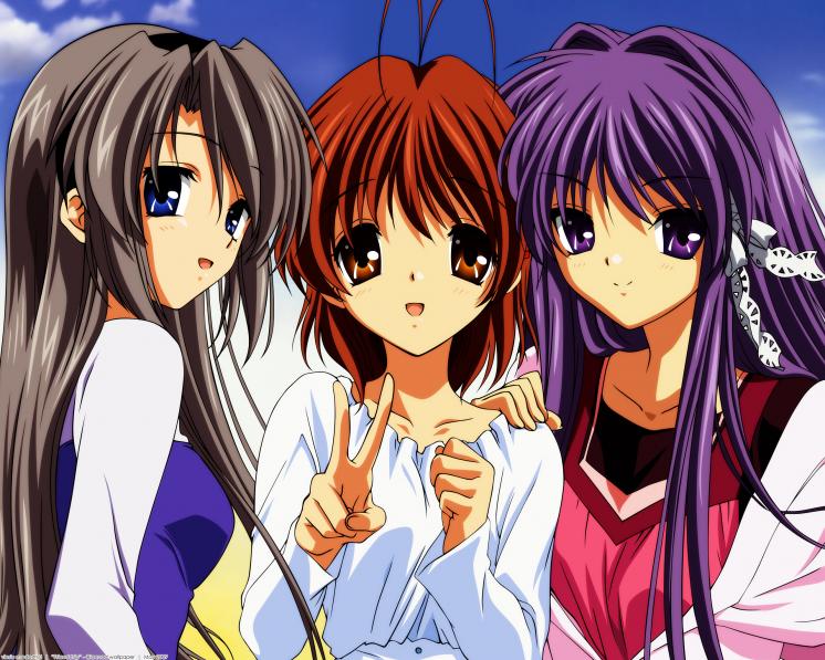 Yomoyo, Nagisa, and Kyou