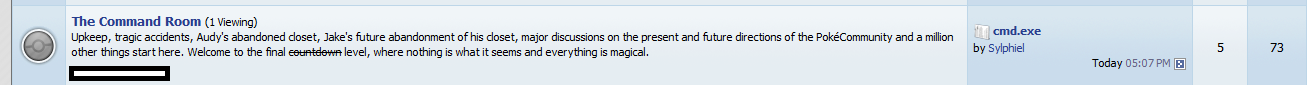 You'd never guess what the hell we do in this forum.
