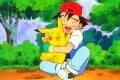 Young Ash and Pikachu
