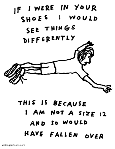 your shoes
