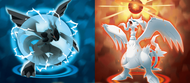 Zekrom & Reshiram   Fusion Bolt & Fusion Flare