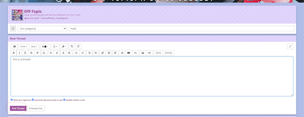 [PokeCommunity.com] How do I create a post?