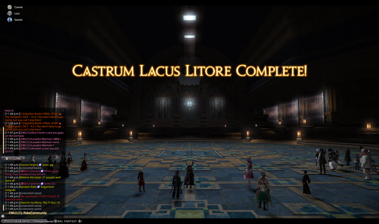 [PokeCommunity.com] Cherrim Tries to Talk About Games Other Than Final Fantasy XIV